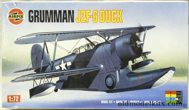 Airfix 1/72 Grumman J2F-6  or OA-12 Duck - US Navy or Air Force - (J2F6), 03031 plastic model kit